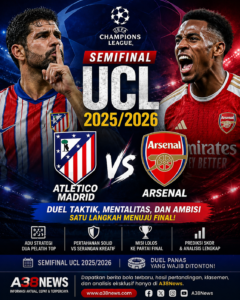 Atletico vs Arsenal semifinal UCL 2025