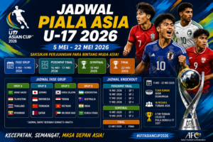 Jadwal Piala Asia U-17 2026