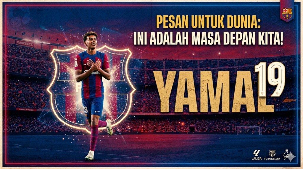 Lamine Yamal Barcelona juara La Liga