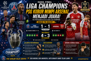 PSG Juara Liga Champions 2026