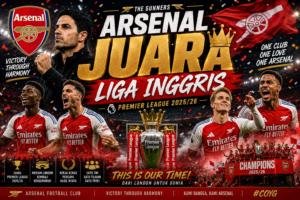 Arsenal Juara Liga Inggris