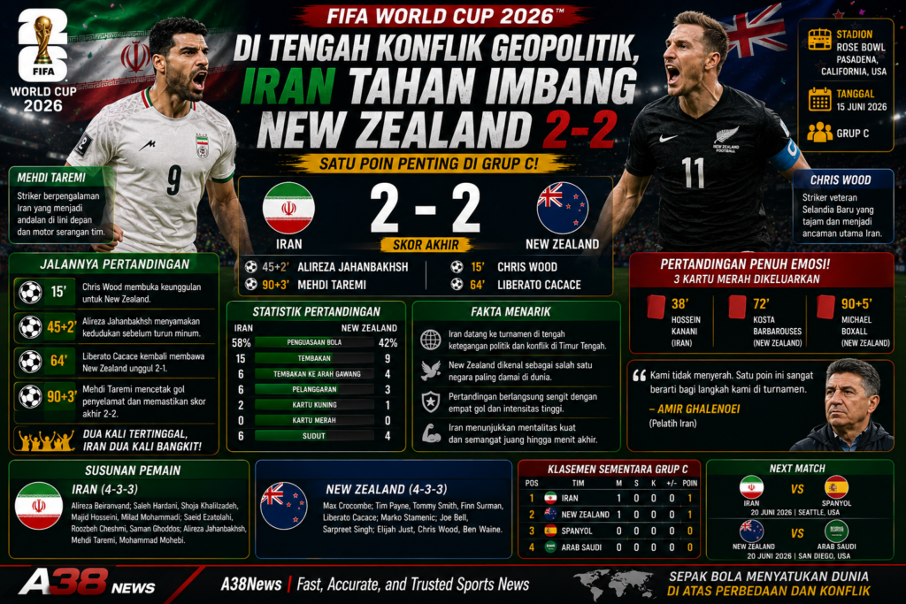 Iran vs New Zealand
