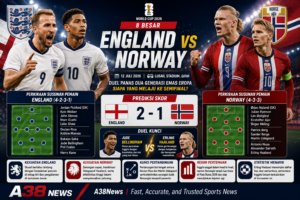 Prediksi England vs Norway